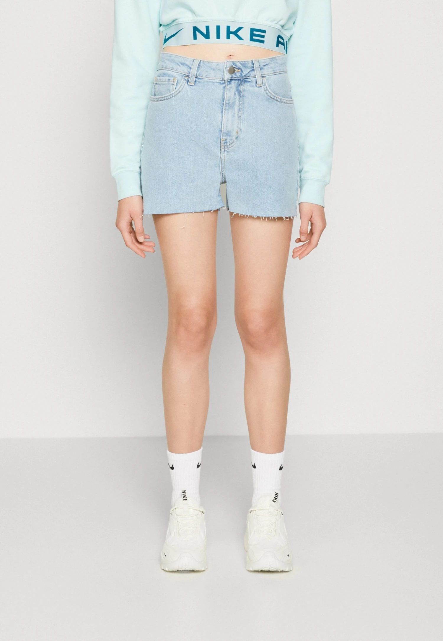 Even&Odd Jeansshorts - Light Blue Denim 3 Even&Odd Jeansshorts - Light Blue Denim