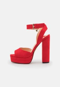 Even&Odd Sandaler Med Høye Hæler - Red -Fab Five Mote Butikk b17148c511334e779f0484b952bc7cd3