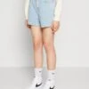 Even&Odd Jeansshorts - Light Blue Denim 2 Even&Odd Jeansshorts - Light Blue Denim -Fab Five Mote Butikk b5544132f88641a496fe0251033cfc23