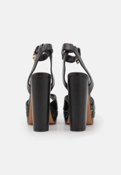 Even&Odd Sandaler Med Høye Hæler - Black -Fab Five Mote Butikk b7a48294ee5646cf88dcbc0b440d12d3