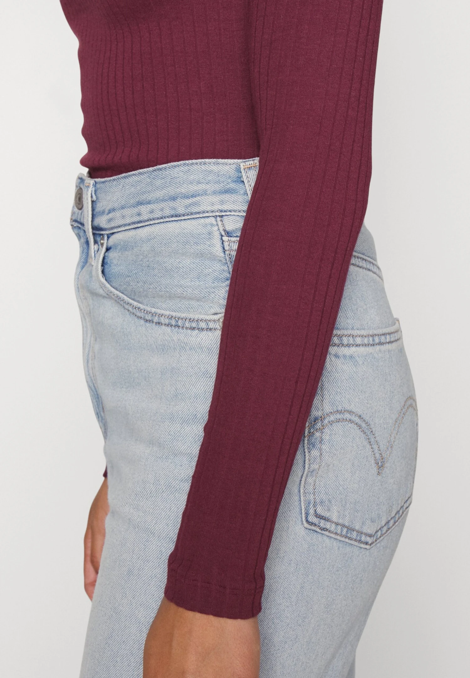 Even&Odd Topper Langermet - Purple 9 Even&Odd Topper Langermet - Purple - Bilde 7