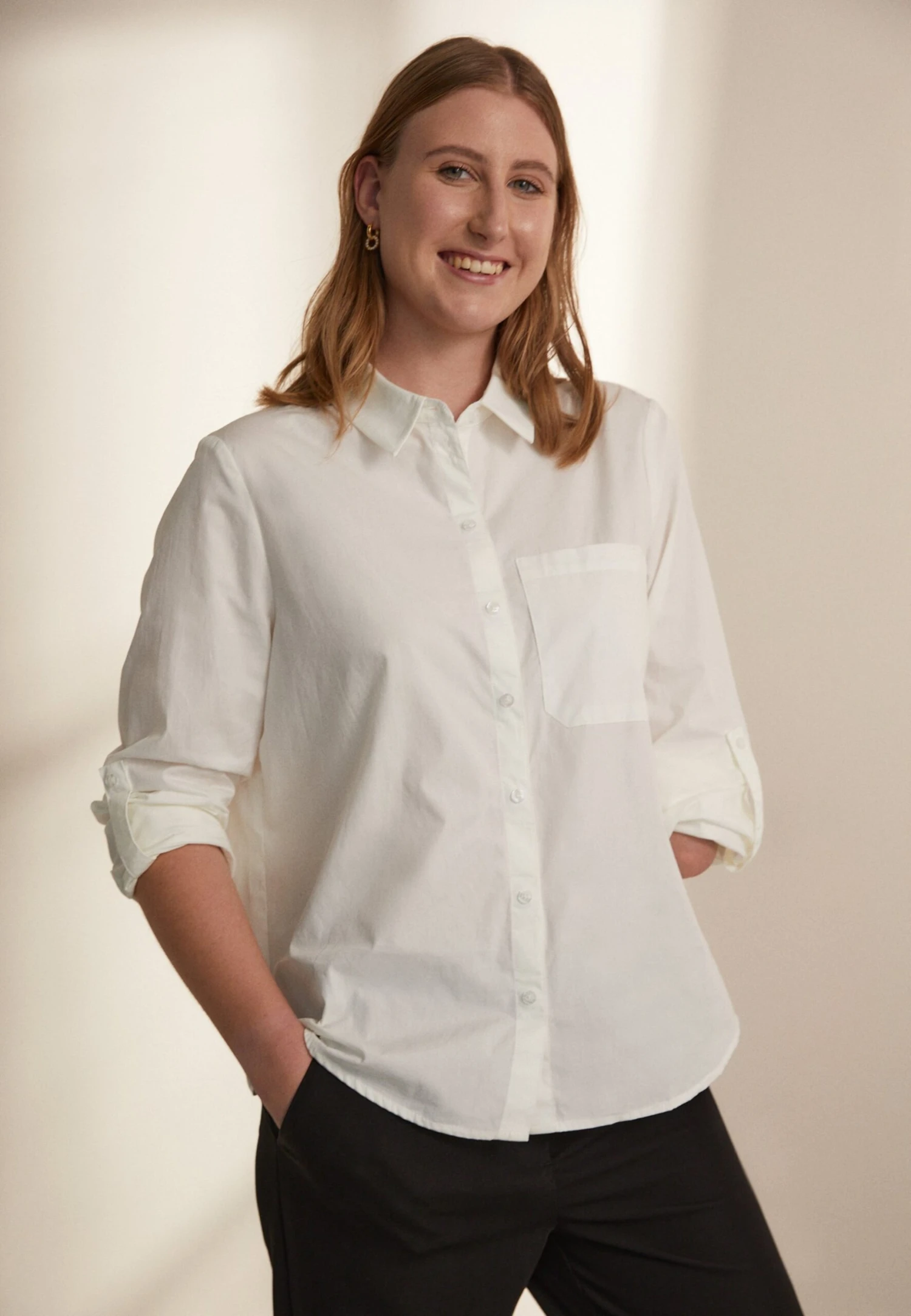 Even&Odd Bluse - White 3 Even&Odd Bluse - White