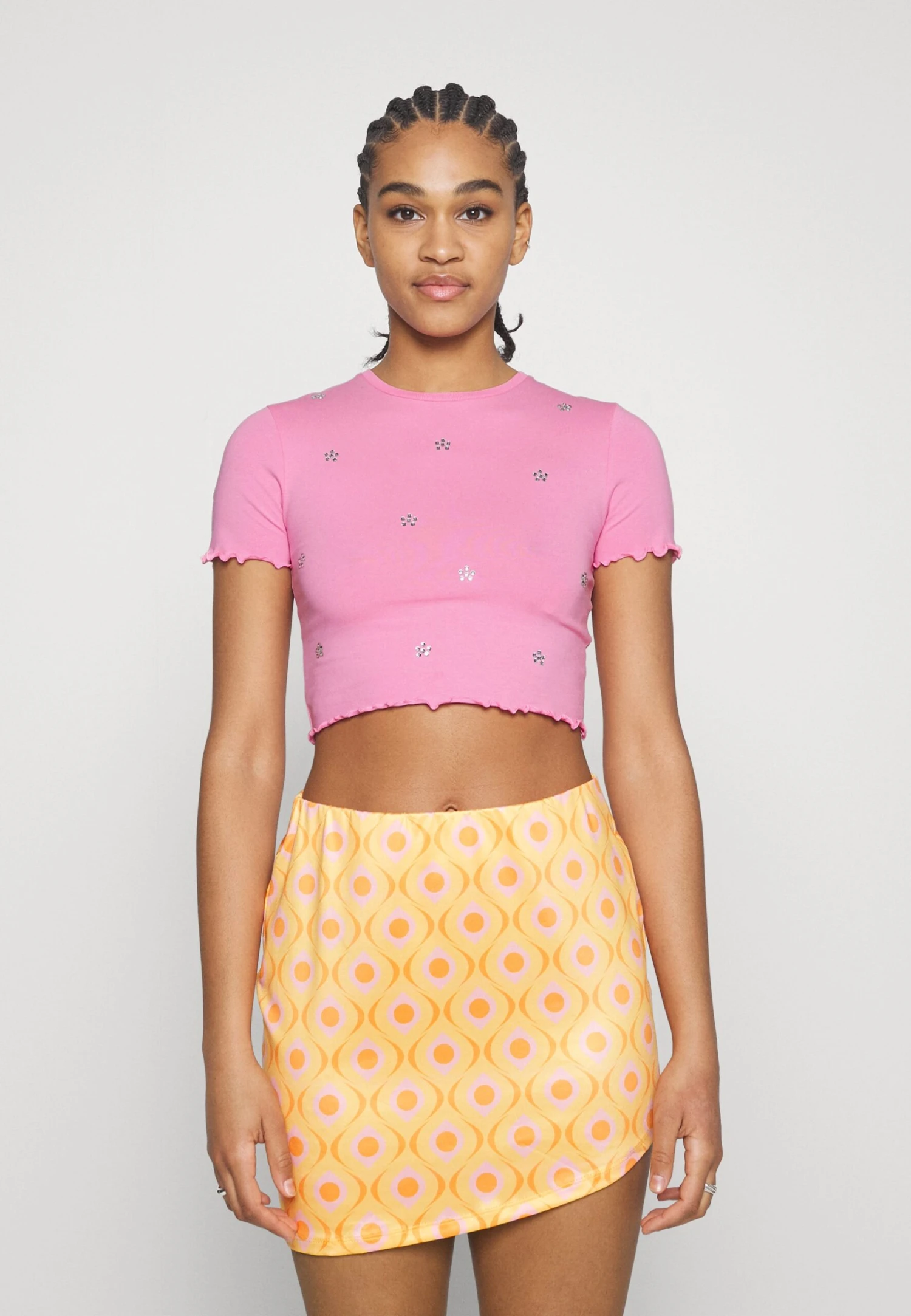 Even&Odd T-Shirts Med Print - Nude 3 Even&Odd T-Shirts Med Print - Nude