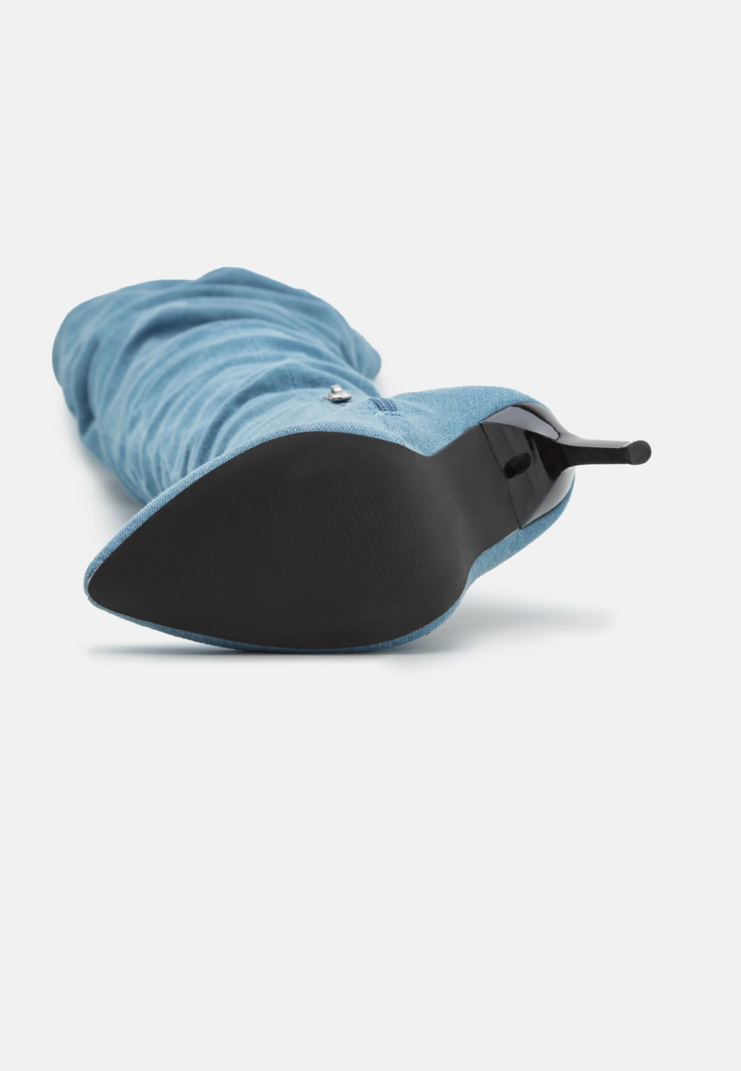 Even&Odd Boots Med Høye Hæler - Blue Denim 7 Even&Odd Boots Med Høye Hæler - Blue Denim - Bilde 5