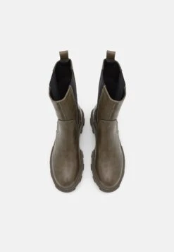 Platåstøvler - Khaki 13 Platåstøvler - Khaki -Fab Five Mote Butikk c1f9446fc47b477a82b41f92b5ac721d