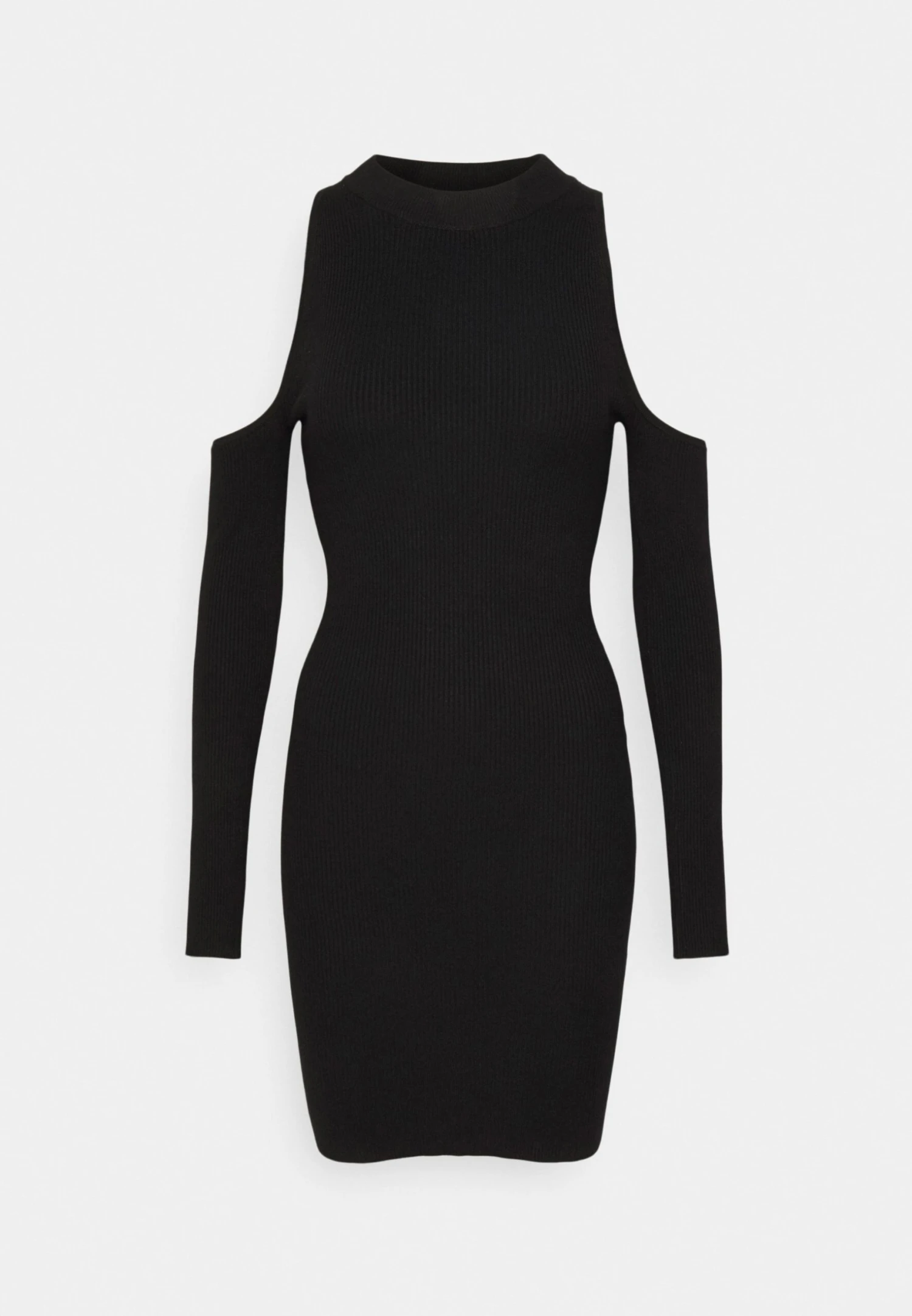 Even&Odd Party Schulterfrei Bodycon Mini Strickkleid - Strikket Kjole - Black 7 Even&Odd Party Schulterfrei Bodycon Mini Strickkleid - Strikket Kjole - Black - Bilde 5