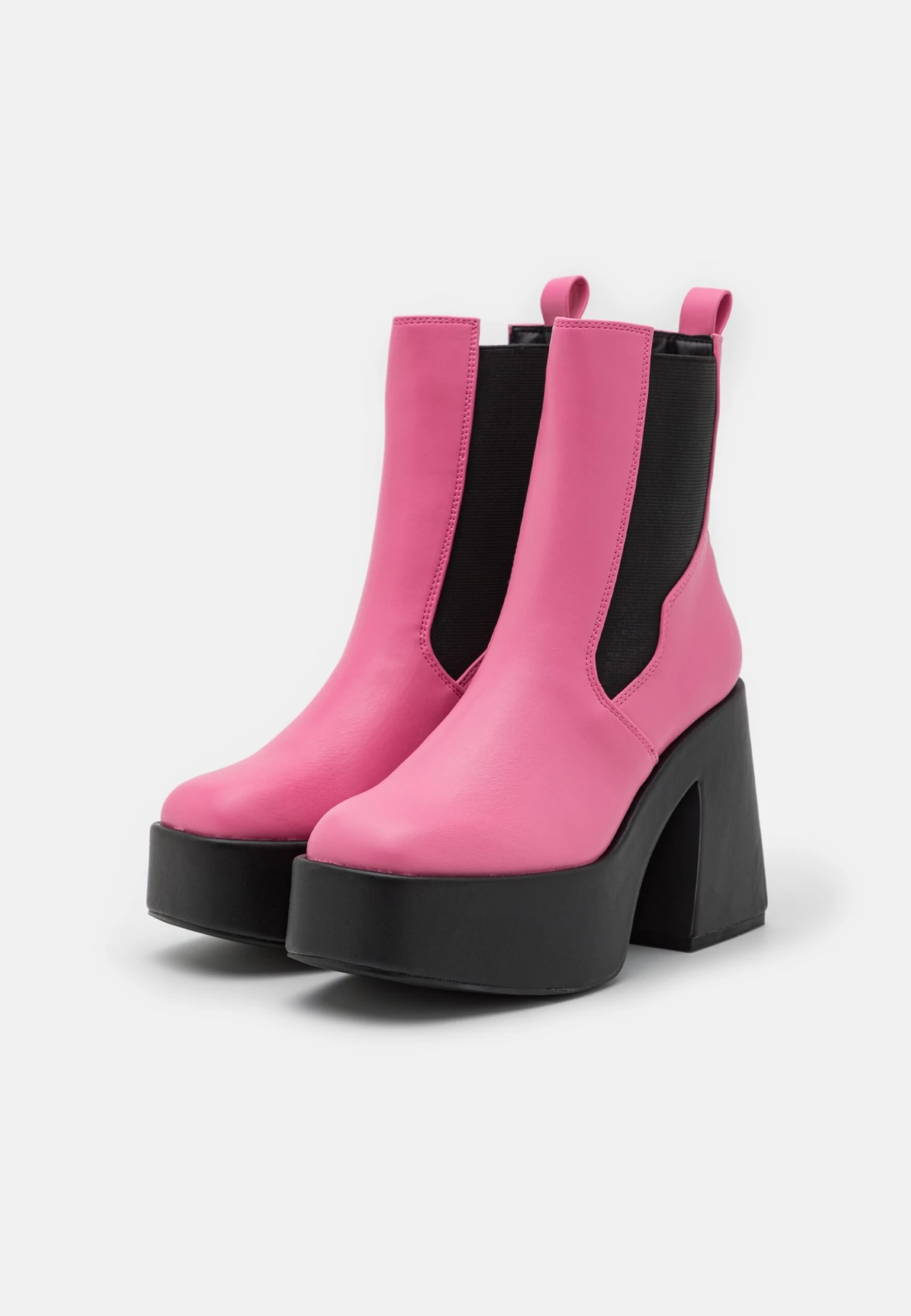 Even&Odd Ankelboots Med Høye Hæler - Pink 5 Even&Odd Ankelboots Med Høye Hæler - Pink - Bilde 3