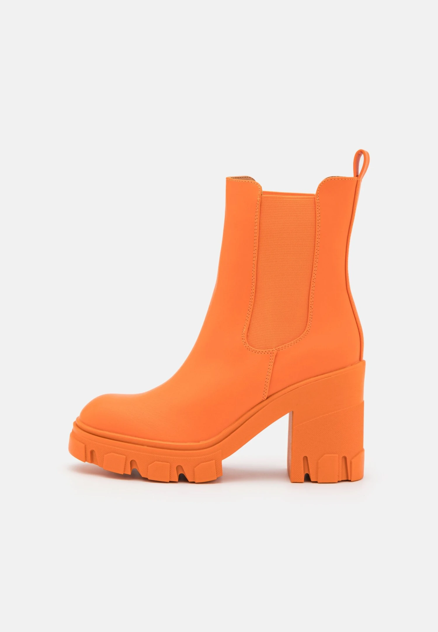 Even&Odd Ankelboots Med Høye Hæler - Orange 4 Even&Odd Ankelboots Med Høye Hæler - Orange - Bilde 2