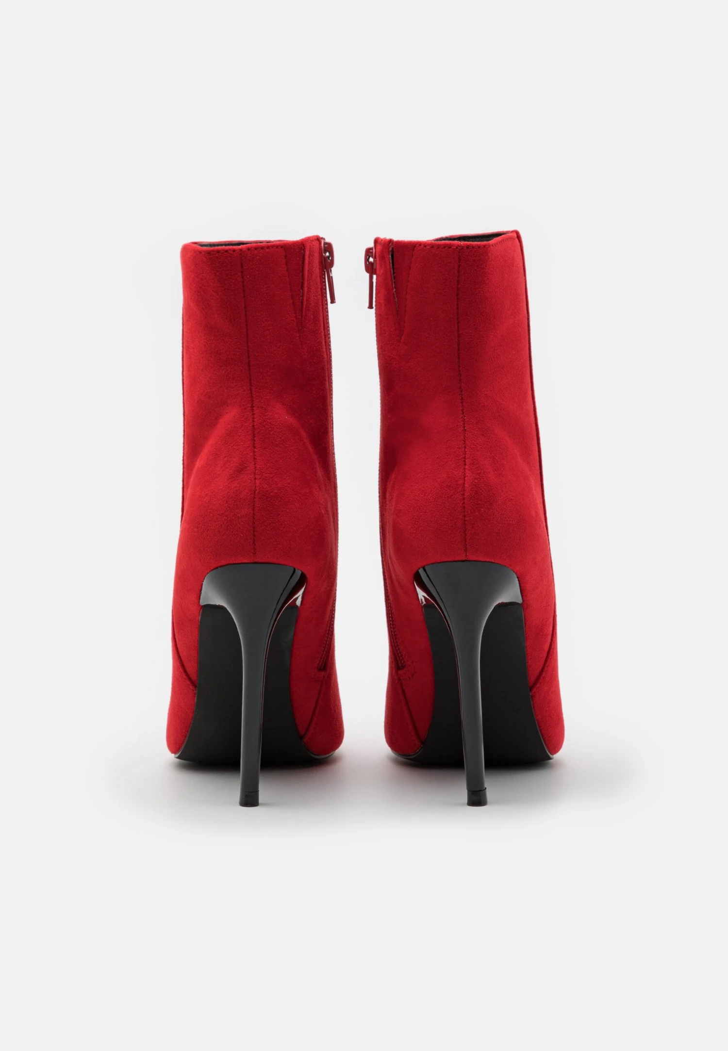 Even&Odd Ankelboots Med Høye Hæler - Red 6 Even&Odd Ankelboots Med Høye Hæler - Red - Bilde 4