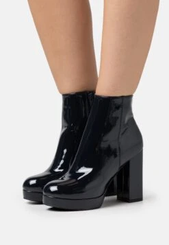 Even&Odd Platåstøvletter - Dark Blue