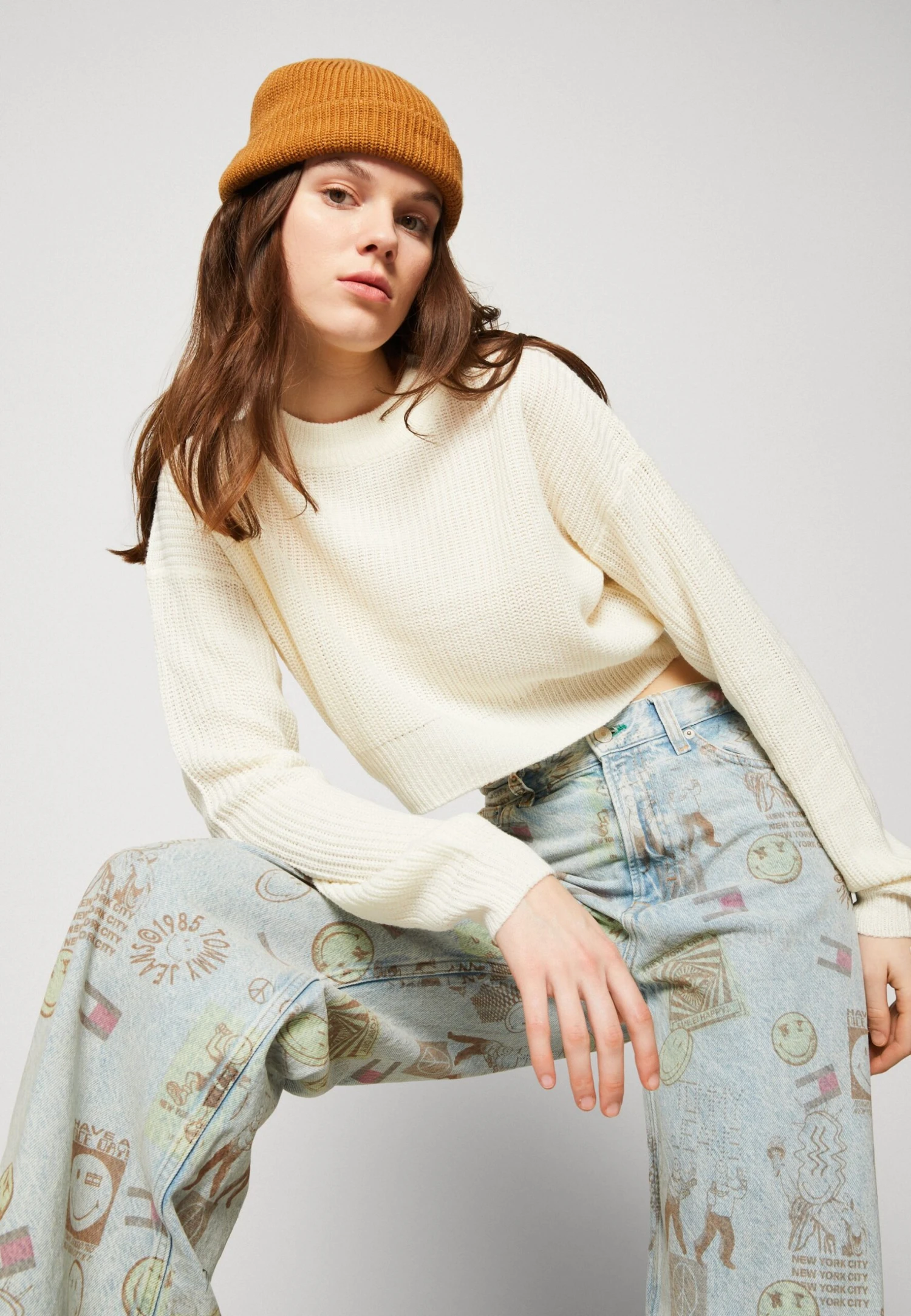 Even&Odd Strikkegenser - Offwhite 6 Even&Odd Strikkegenser - Offwhite - Bilde 4