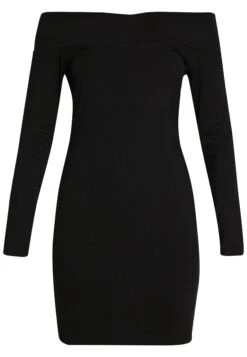 Even&Odd Basic - Off-Shoulder Mini Long Sleeves Dress - Etuikjole - Black 12 Even&Odd Basic - Off-Shoulder Mini Long Sleeves Dress - Etuikjole - Black -Fab Five Mote Butikk d27d7ed4551944c9befacf1eb5758665