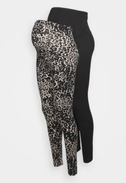 Printed 2 Pack - Leggings - Black/ Multi-Coloured 12 Printed 2 Pack - Leggings - Black/ Multi-Coloured -Fab Five Mote Butikk d42dd1a0bdac446393809ba690bd3653