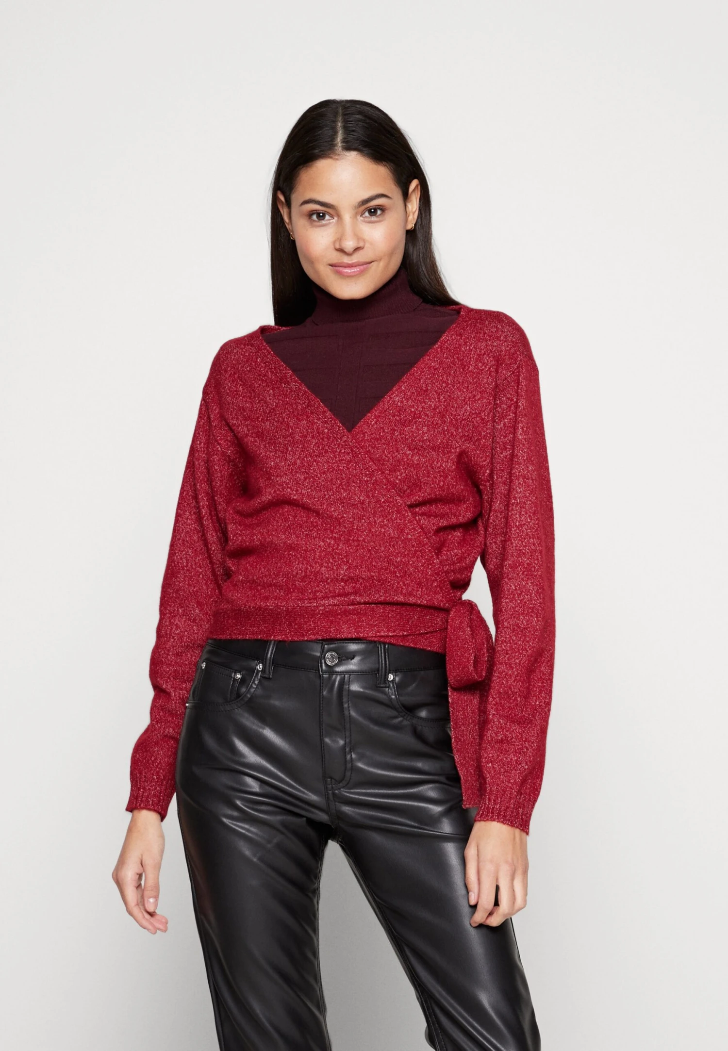 Even&Odd Cardigan - Dark Red 3 Even&Odd Cardigan - Dark Red