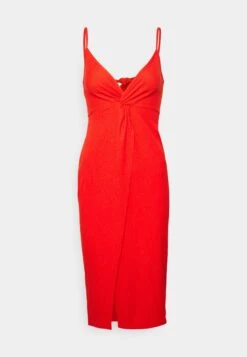 Even&Odd Eo-Ss23-C144-Sj / Strappy V Neck Knot Front Waist Midi Dress / 302 - Red - Kjole - Red 16 Even&Odd Eo-Ss23-C144-Sj / Strappy V Neck Knot Front Waist Midi Dress / 302 - Red - Kjole - Red -Fab Five Mote Butikk d518726e32df4ca098de8d48a40d8097