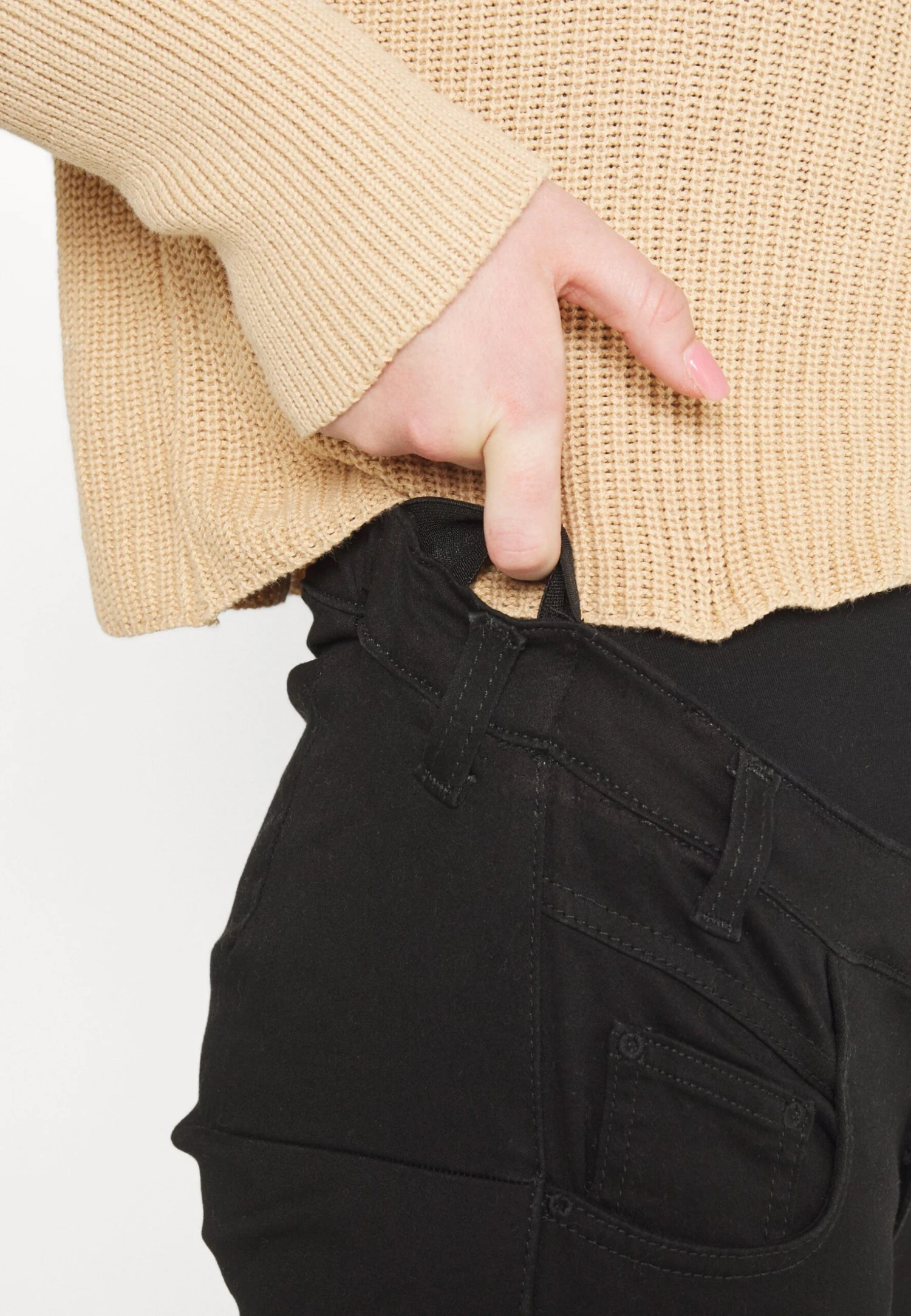 Even&Odd Jeans Slim Fit - Black Denim 11 Even&Odd Jeans Slim Fit - Black Denim - Bilde 9