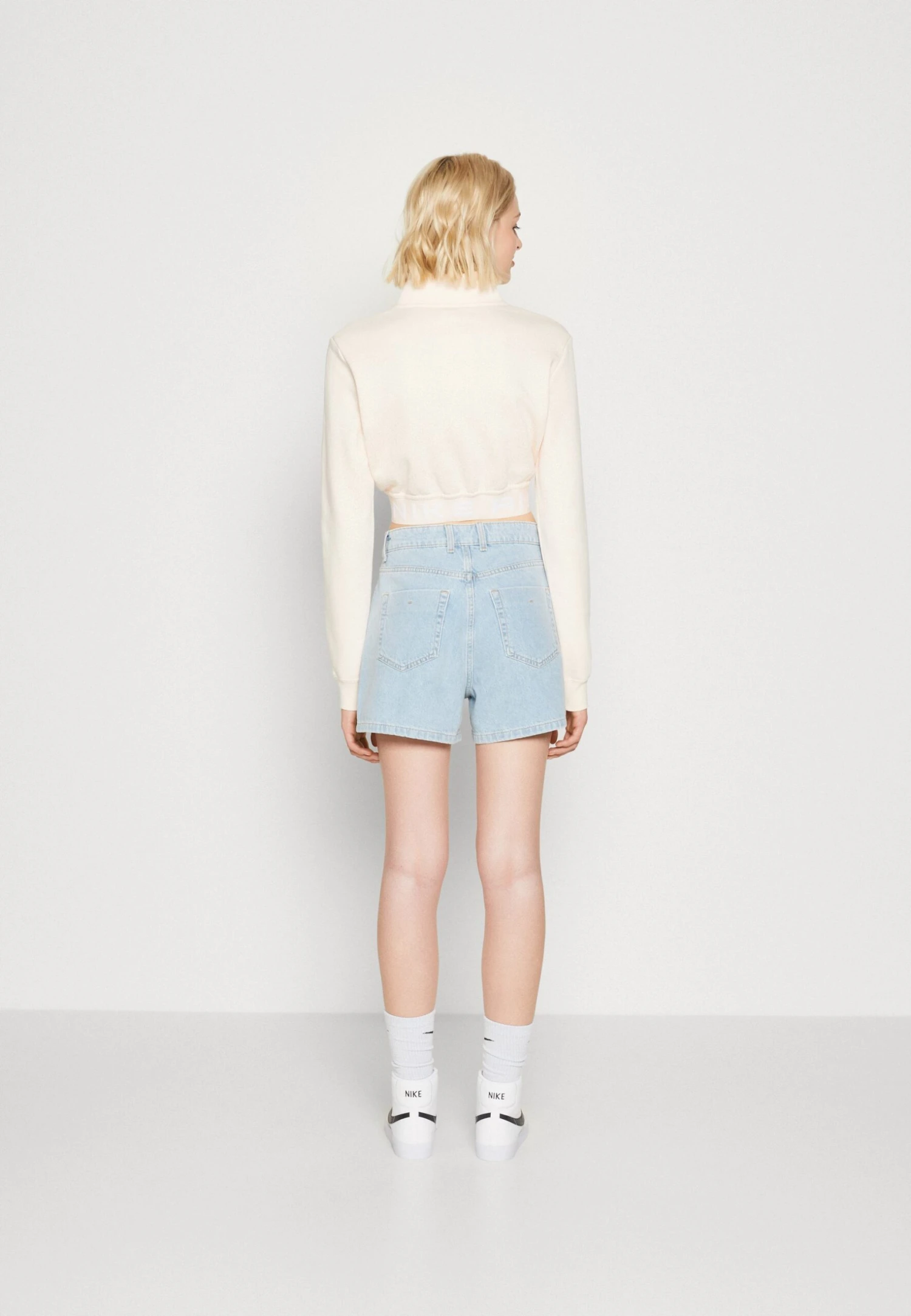 Even&Odd Jeansshorts - Light Blue Denim 5 Even&Odd Jeansshorts - Light Blue Denim - Bilde 3