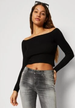 Even&Odd Strikkegenser - Black -Fab Five Mote Butikk de03ac941835433e8f703aa649156b73