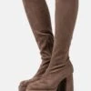 Even&Odd Boots Med Høye Hæler - Taupe 2 Even&Odd Boots Med Høye Hæler - Taupe -Fab Five Mote Butikk defc1dd715d44c01b01fa371e900f0d4