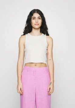 2 Pack - Topper - Beige/White -Fab Five Mote Butikk e17c870775cb4d998cd7d341118b1800