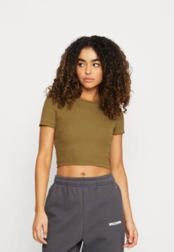 Even&Odd 3 Pack - T-Shirts - White/Black/Olive -Fab Five Mote Butikk e249d1253efd47b9bf362c9c44cb4c7b