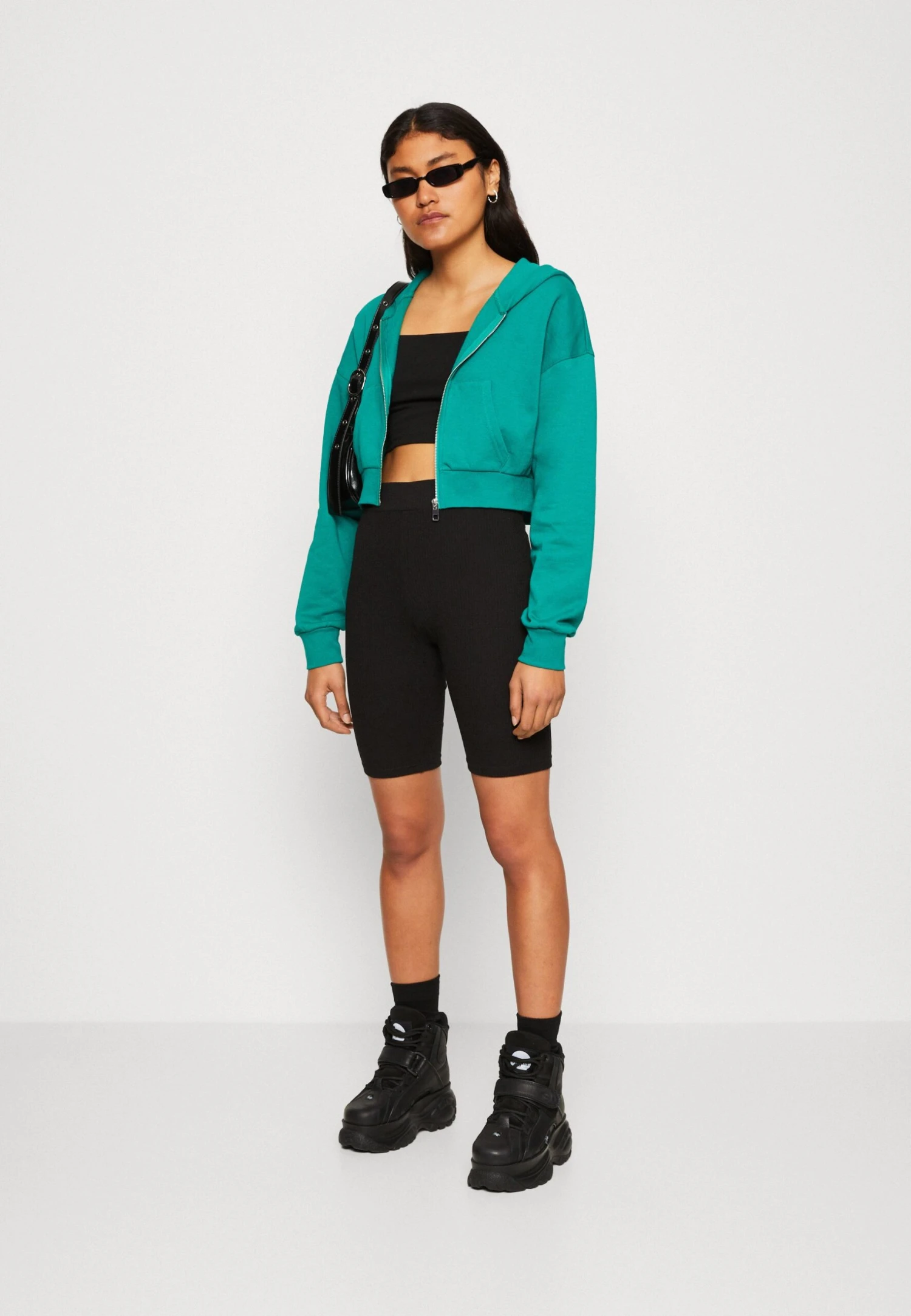 Even&Odd Sweatjakke - Green 4 Even&Odd Sweatjakke - Green - Bilde 2