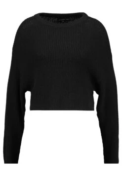 Even&Odd Cropped Jumper - Strikkegenser - Black 12 Even&Odd Cropped Jumper - Strikkegenser - Black -Fab Five Mote Butikk e85001ce9542453992838447401a35e8