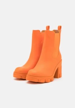 Even&Odd Ankelboots Med Høye Hæler - Orange 10 Even&Odd Ankelboots Med Høye Hæler - Orange -Fab Five Mote Butikk eb7ddf808cff4abab7295170458461e9