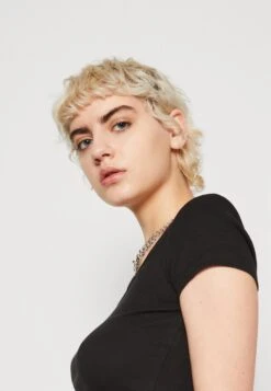 Even&Odd 2 Pack - T-Shirts - Black/Grey -Fab Five Mote Butikk ec99853753b544b49bff72c681e639da