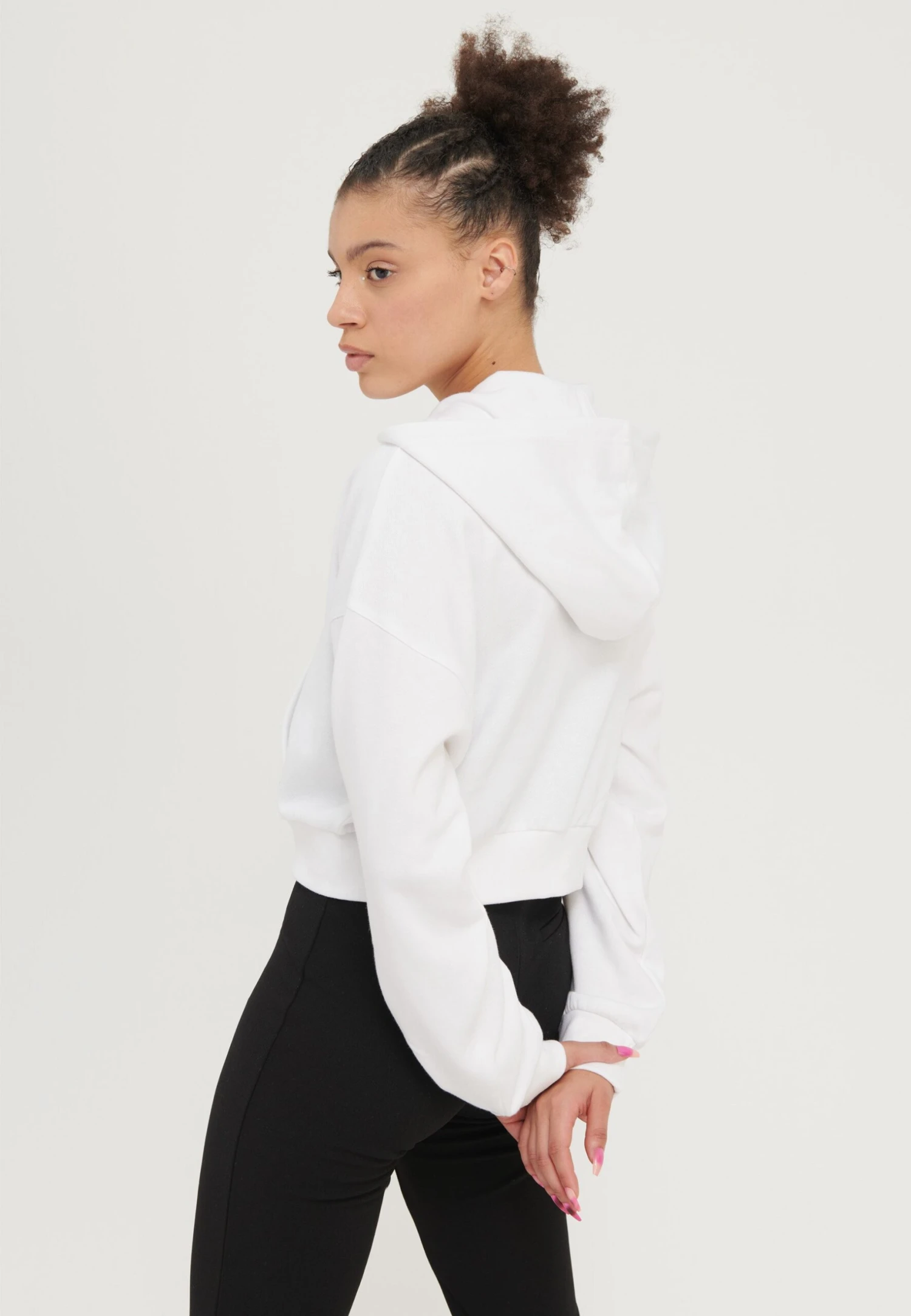 Even&Odd Sweatjakke - White 5 Even&Odd Sweatjakke - White - Bilde 3