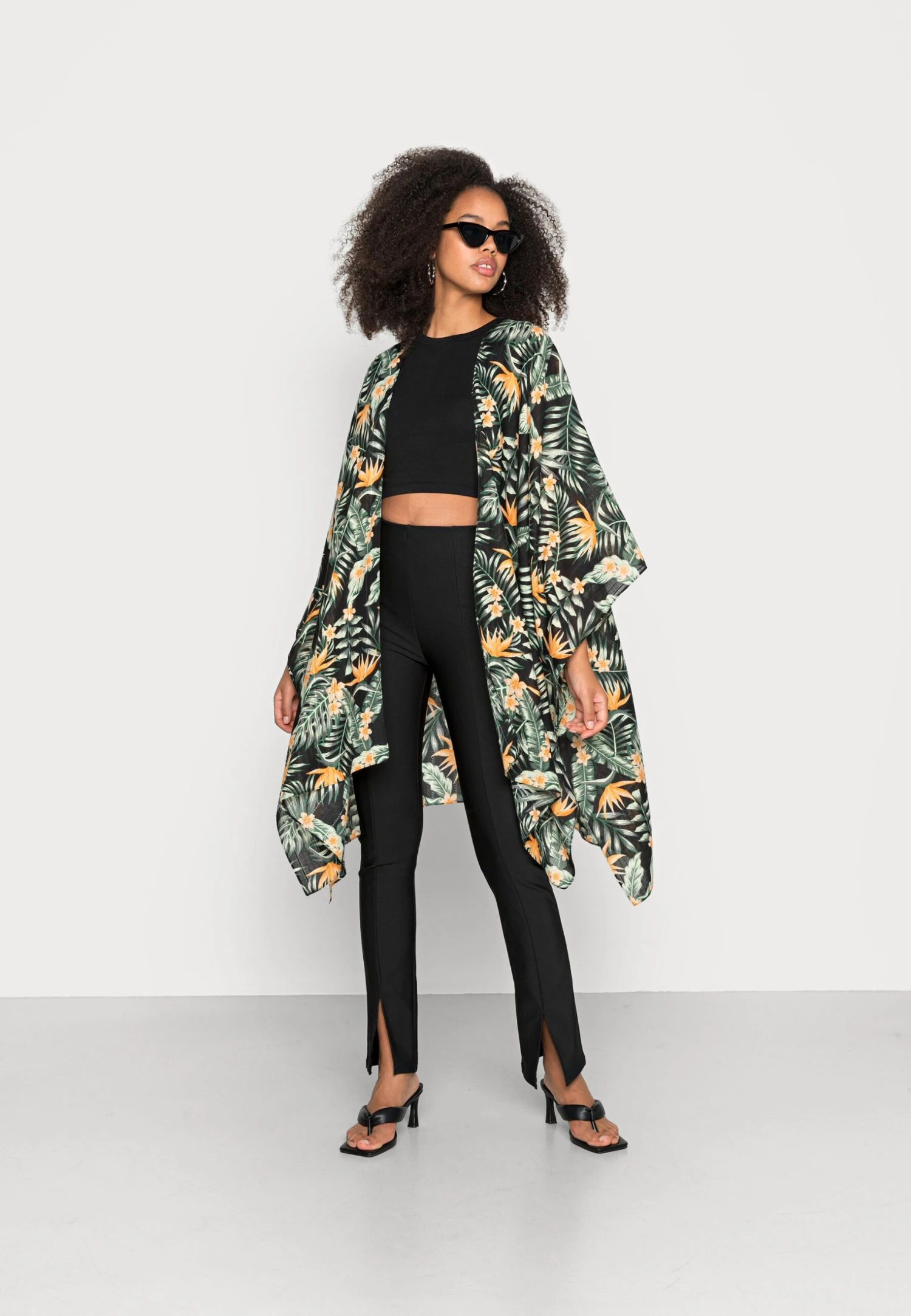 Even&Odd Lett Jakke - Black/Green/Yellow 4 Even&Odd Lett Jakke - Black/Green/Yellow - Bilde 2