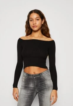 Even&Odd Strikkegenser - Black