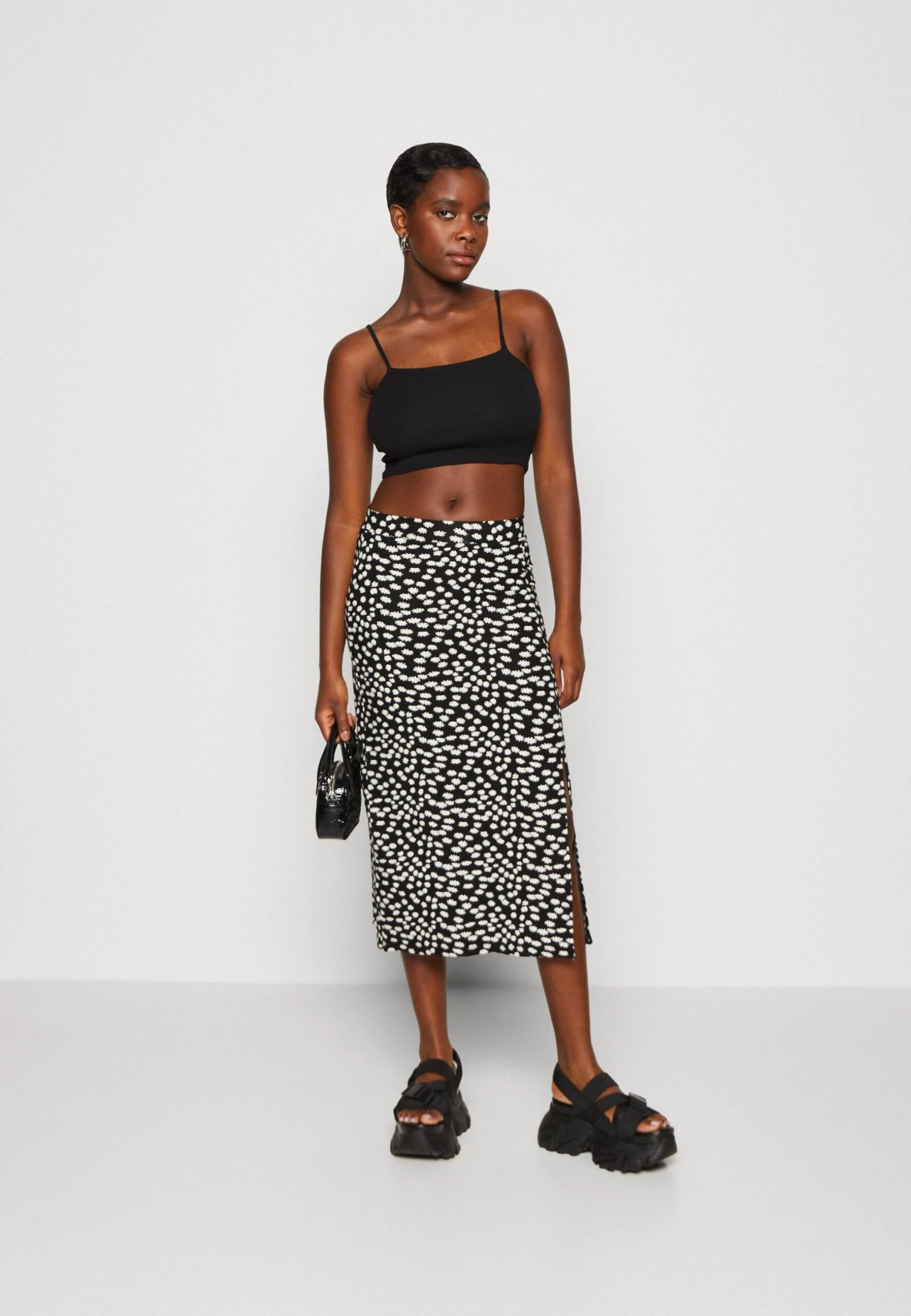 Even&Odd Blyantskjørt - Black/White/Multi-Coloured 4 Even&Odd Blyantskjørt - Black/White/Multi-Coloured - Bilde 2