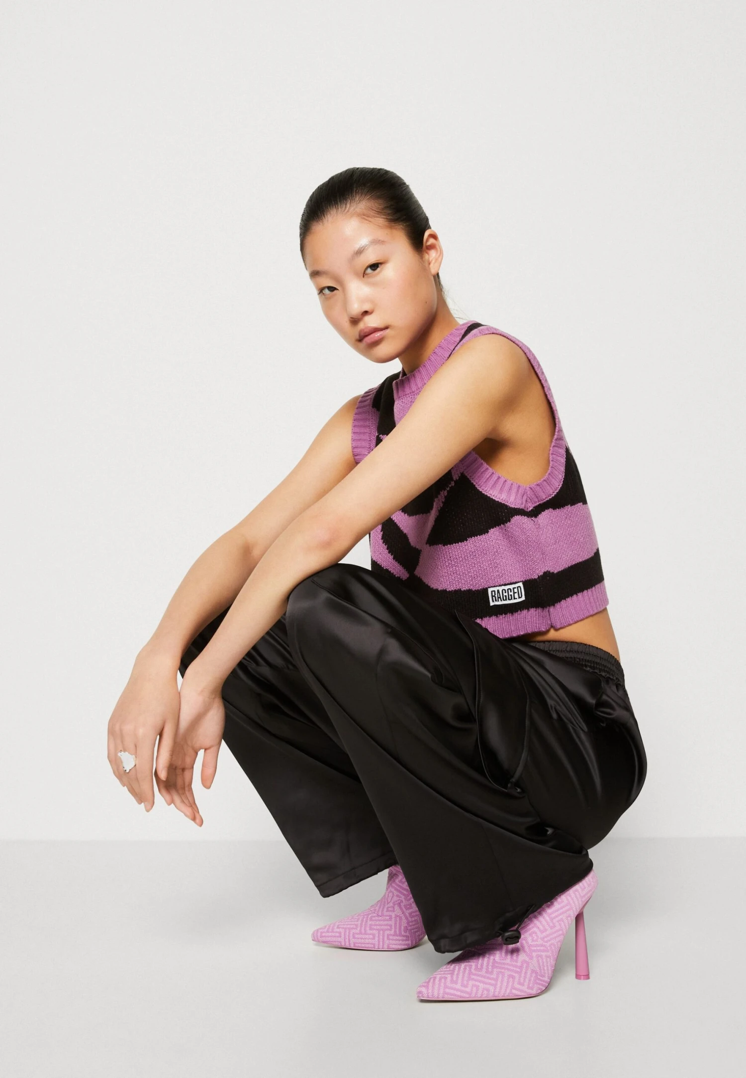 Even&Odd Cargobukse - Black 6 Even&Odd Cargobukse - Black - Bilde 4